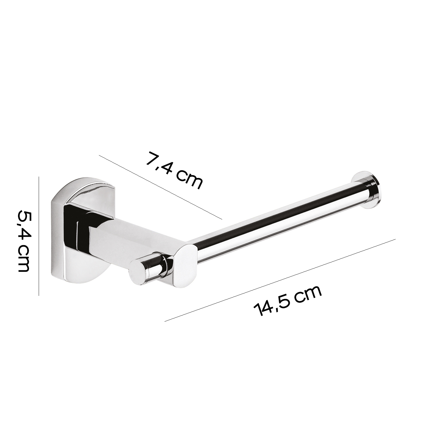 Porte-rouleau (porte Salviette) NITO Arredamenti Chromé - Métal - Occasion