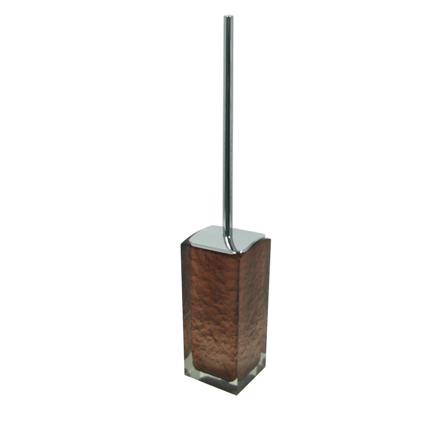 Gedy flip porte brosse wc mural poli
