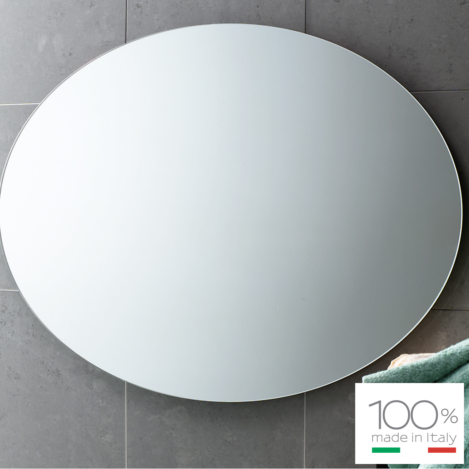 Gedy - Specchio Filo Lucido Senza Luci Cm 100x60 - 2551