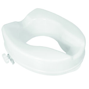 Rehausseur de siege de toilette blanc