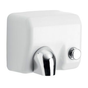 New burian vandal-proof hot air hand dryer matt white