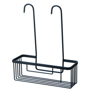 Ottaviano portaoggetti doccia nero matt