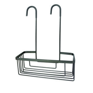 Ottaviano portaoggetti doccia gun metal