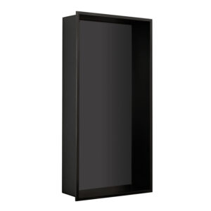 Guest recessed niche matt black