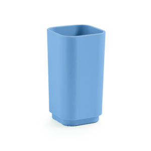 Seventy matt portaspazzolini celeste matt