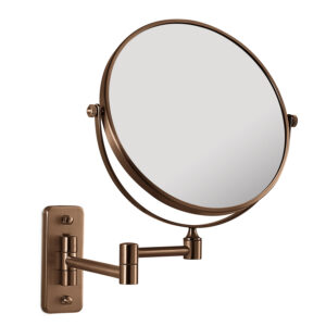 Gaia magnifying mirror rose gold