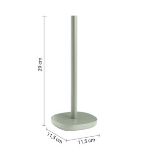 Macaron porta rotolo per carta da cucina verde salvia matt