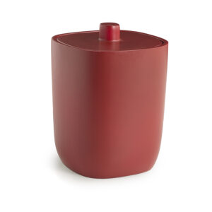 Macaron barattolo da cucina rosso mattone matt