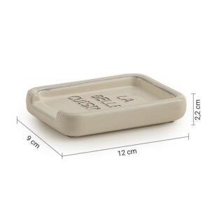 Meringa porta cucchiaio da cucina bianco/beige