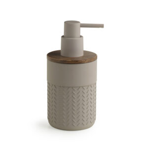 Thea soap dispenser grey/natural dark
