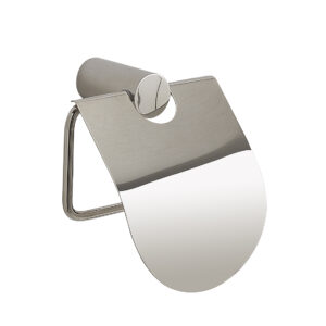 Ande portarollos con tapa cromado