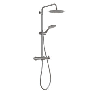 Star plus 02 colonna doccia estensibile gun metal