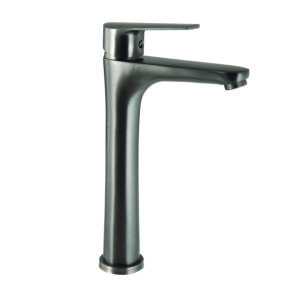 Como miscelatore lavabo alto gun metal