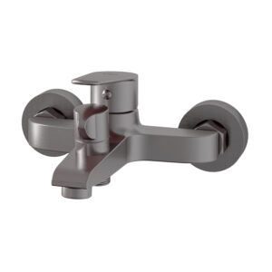 Como mezclador para bañera gun metal