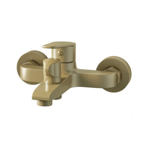 Como mezclador para bañera oro mate