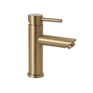Garda mezclador bajo lavabo oro mate