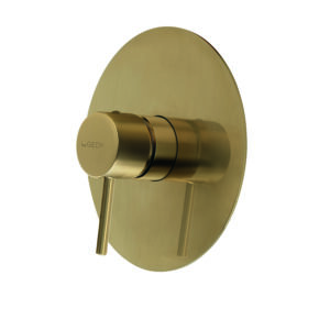 Garda concealed shower mixer matt gold