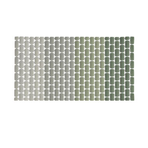 Nuance rutschsichere matte für dusche 73x40 grün degradé