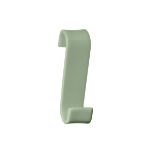 Merlino percha para radiadores decorativos verde mate