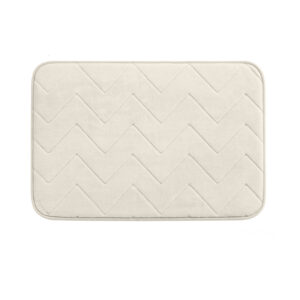 Mousse tappeto bagno memory foam 40x60 beige