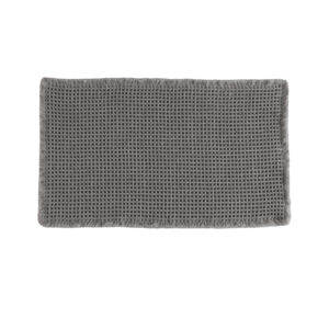 Waffle tappeto bagno 70x50 grigio