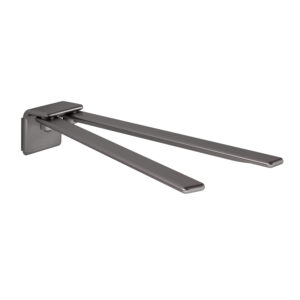 Il giglio portasalviette a snodo gun metal