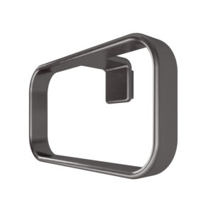 Il giglio portasalviette ad anello gun metal