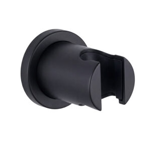 Clic pro 01 supporto doccetta fisso nero matt