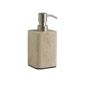 Silvy  soap dispenser travertino
