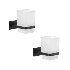 Zermatt toothbrush holder matt black