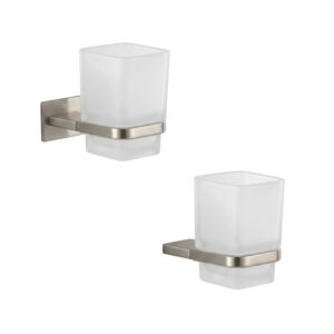 Zermatt toothbrush holder brushed