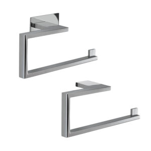 Zermatt anneau porte serviette chrome